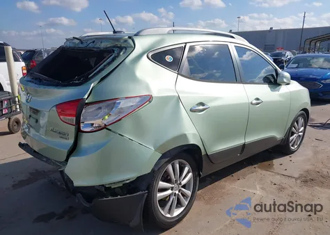2011 Hyundai Tucson Limited from USA, damaged, VIN KM8JU3AC1BU270526